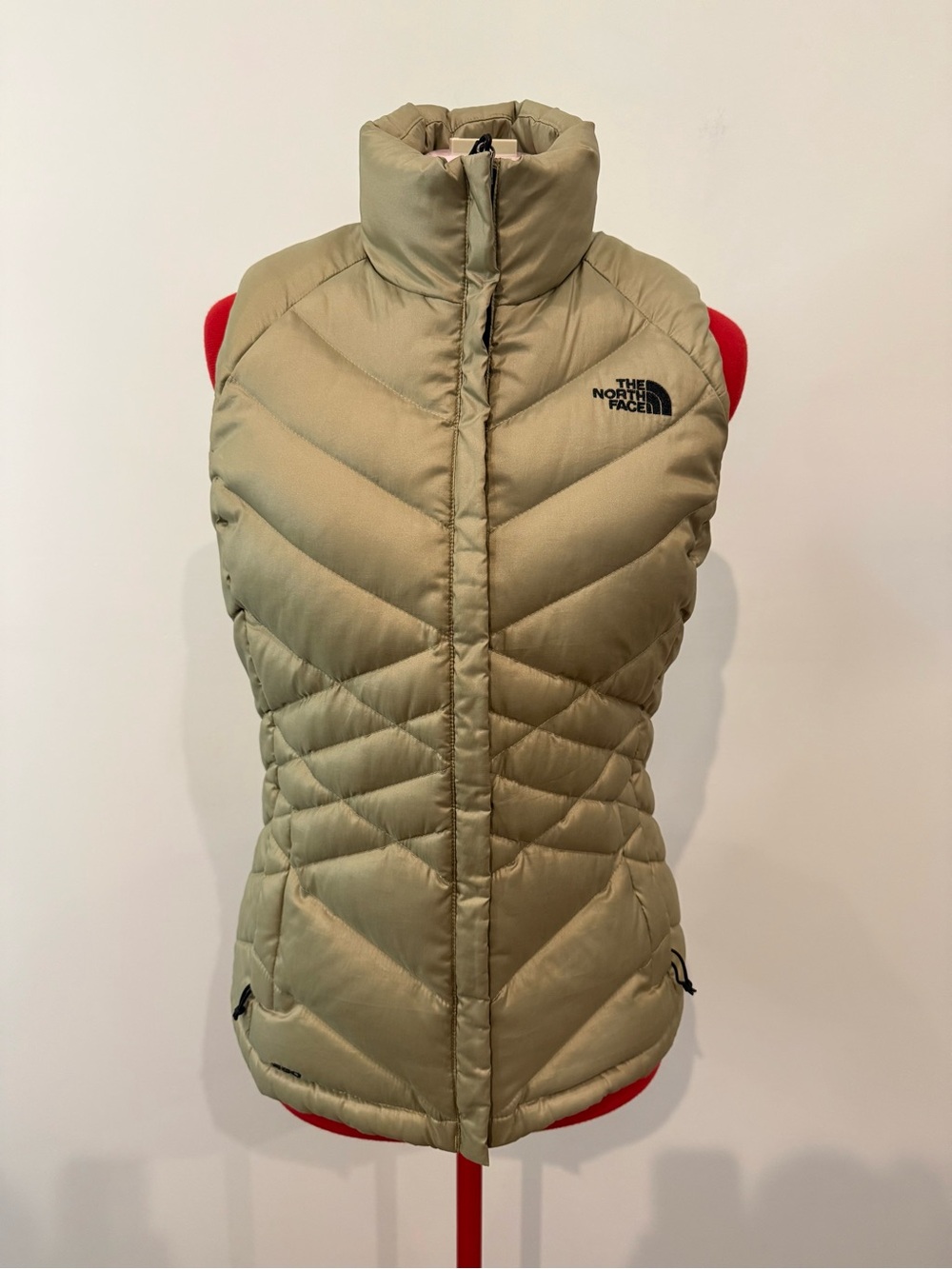 The North Face Aconcagua Down Vest Gold - Size Small